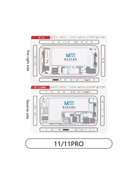 WOAP Магнитный коврик MaAnt с раскладкой iPhone 11 11 Pro