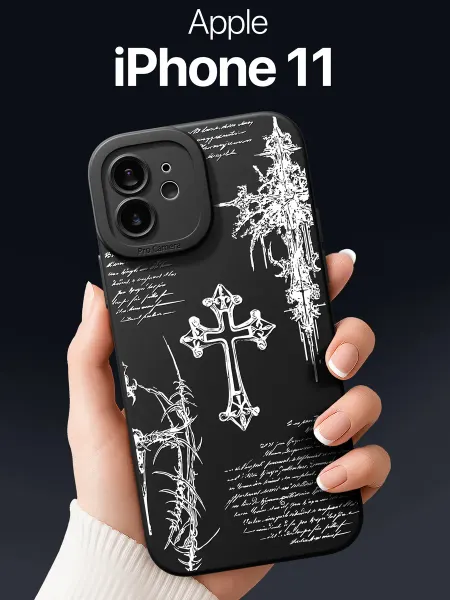 SCDesign Чехол на iPhone 11 с крестами