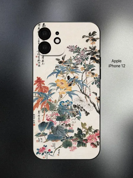 ANP Case Чехол на iPhone 12 с цветочками