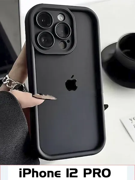 Чехол для iPhone 12 pro логотип apple