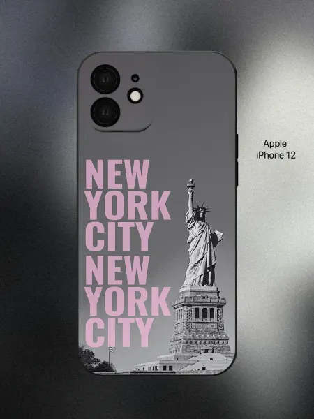 ESSE CASE Чехол на iPhone 12 new york