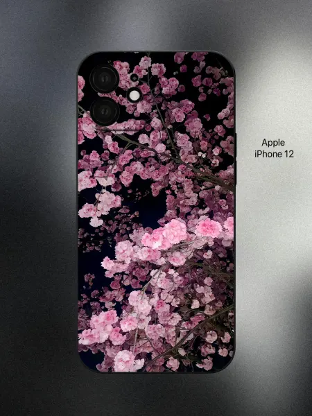 ESSE CASE Чехол на iPhone 12 с сакурой