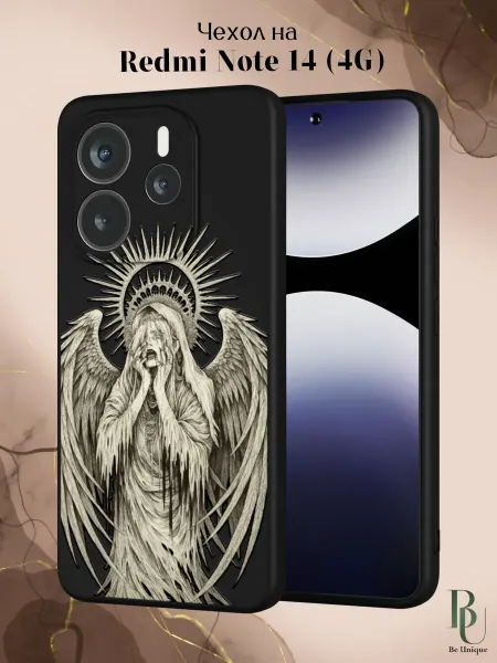 Be Unique Чехол на Redmi Note 14 4G Ангел y2k