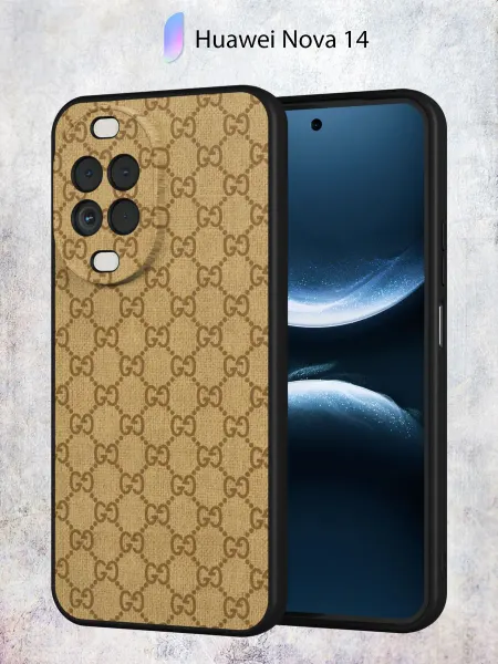 Secret.Case.Store Чехол на Huawei Nova 14 с принтом Gucci