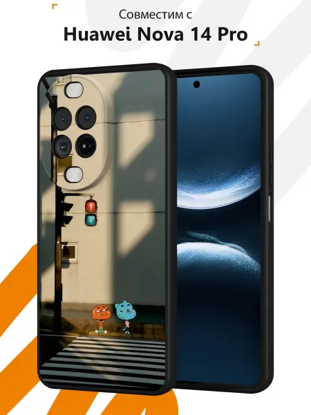 Мобилиус Чехол на Huawei Nova 14 Pro с принтом рисунком