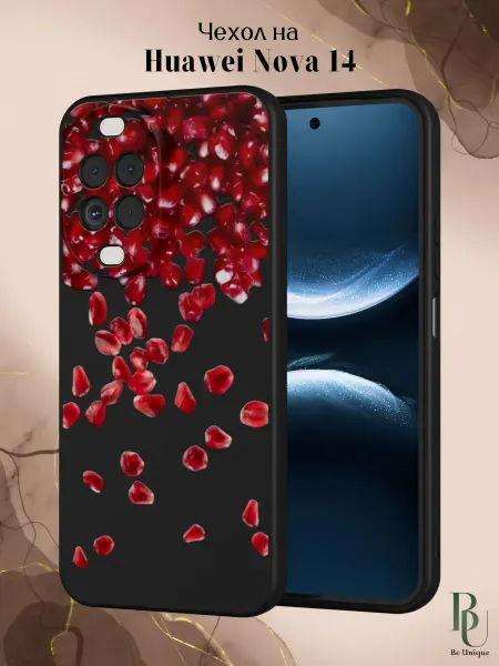 Be Unique Чехол на Huawei Nova 14 с принтом Гранат
