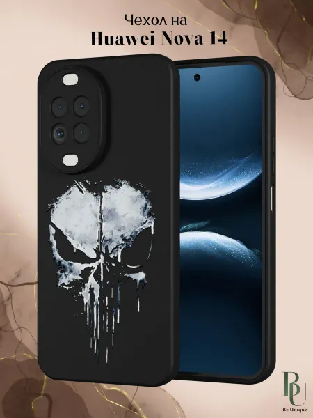 Be Unique Чехол на Huawei Nova 14 с принтом Каратель