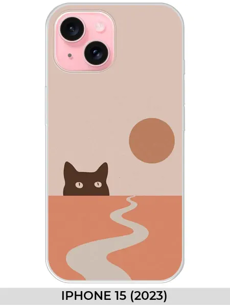 NOOTO Чехол на iPhone 15 (2023) минимализм