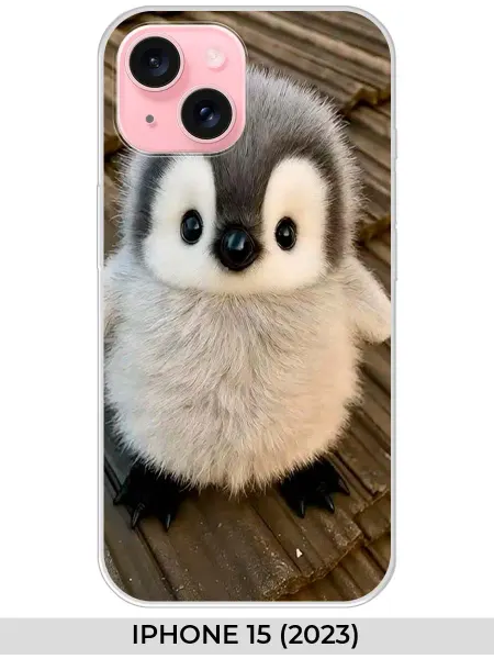 NOOTO Чехол на iPhone 15 (2023) пингвинами