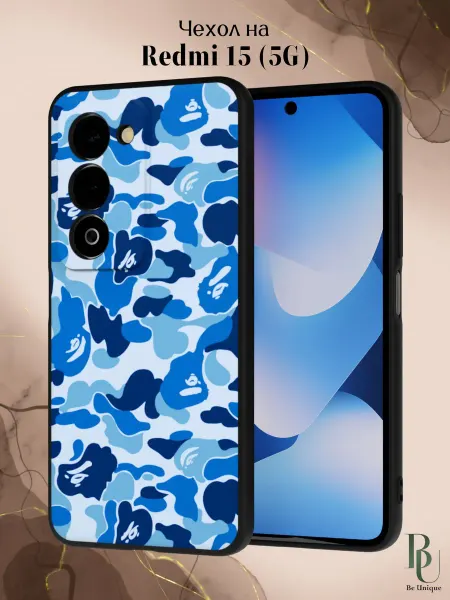 Be Unique Чехол на Redmi 15 5G Bape