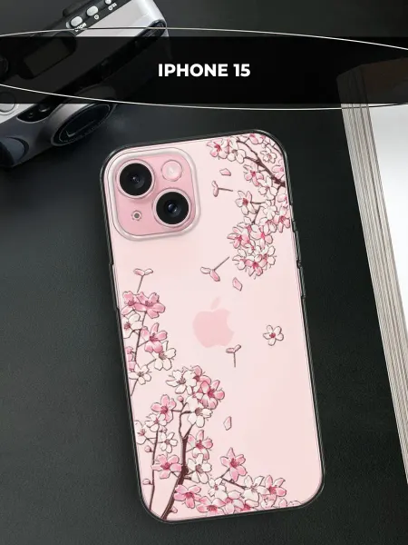 Avocase Чехол на iPhone 15 с объемным принтом