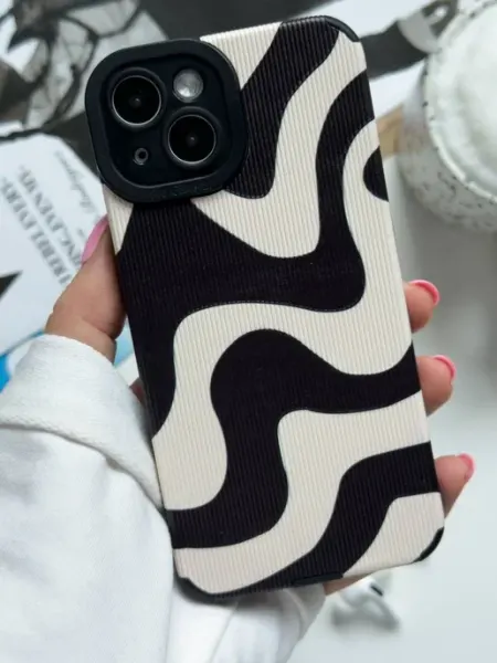 Case LAB. Чехол для iPhone 15 защитный с принтом