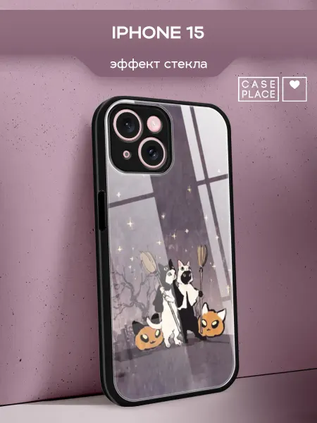 Case Place Чехол на iPhone 15 Хэллоуин