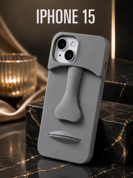 Kitniss Чехол на iphone 15 объемный
