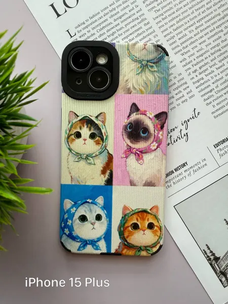 Liamoon Чехол на iPhone 15 Plus с принтом