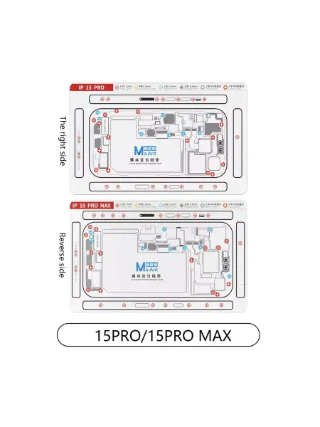 WOAP Магнитный коврик MaAnt с раскладкой iPhone 15 Pro 15 Max