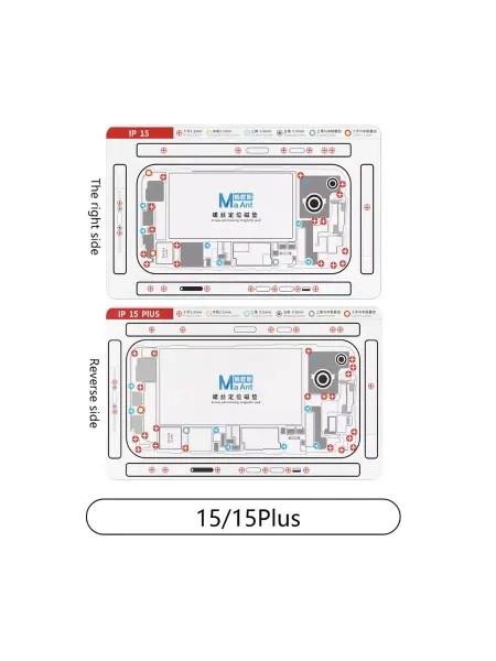 WOAP Магнитный коврик MaAnt с раскладкой iPhone 15 15 Plus