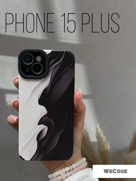 WeCase Чехол на iPhone 15 Plus с принтом