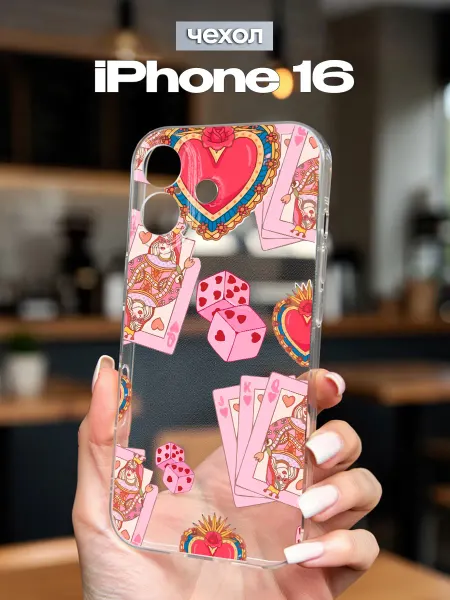 FACTORIA Чехол на IPhone 16 с принтом Карты