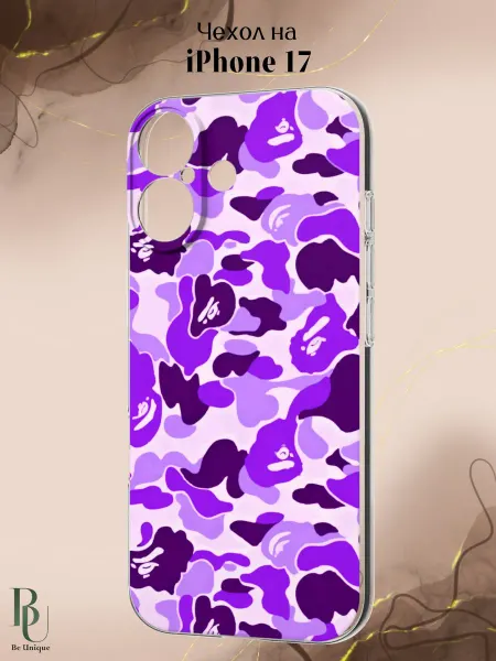 Be Unique Чехол на iPhone 17 Bape