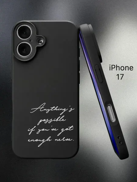ESSE CASE Чехол на iPhone 17 с надписью