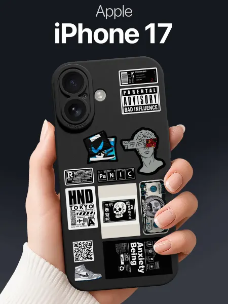 SCDesign Чехол на iPhone 17 с принтом
