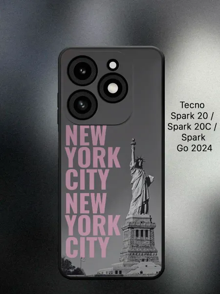 ESSE CASE Чехол на Tecno Spark 20 new york