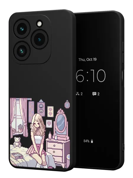 FACTORIA Чехол на Tecno Spark 20 Pro с принтом Барби