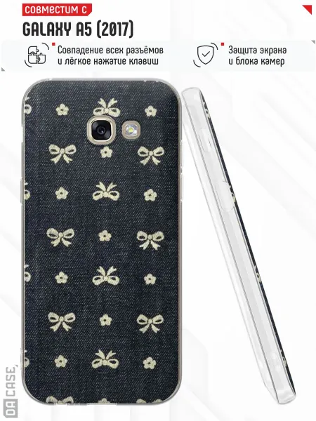 SAMSUNG Чехол на A5 2017 с принтом Бант