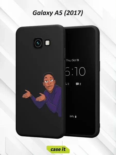 Case it Чехол на Samsung A5 2017с принтом Хаби Лейма