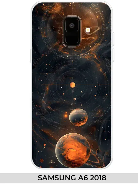 NOOTO Чехол на Samsung A6 2018 с принтом