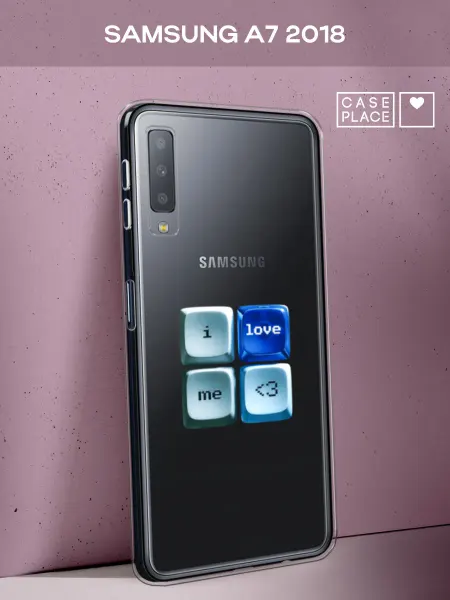SAMSUNG Чехол на A7 2018 y2k