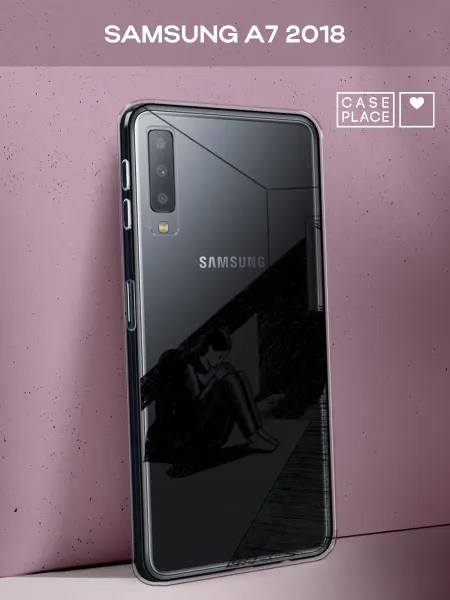 SAMSUNG Чехол на A7 2018 искусство