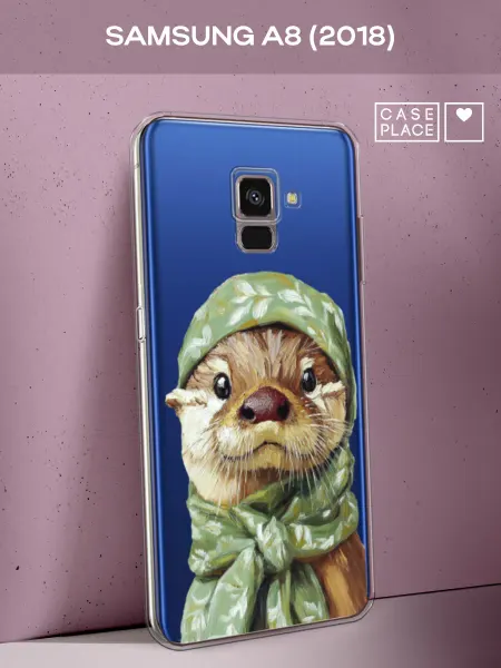 SAMSUNG Чехол на A8 2018 милый