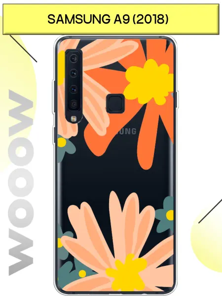 SAMSUNG Чехол на A9 2018 с рисунком