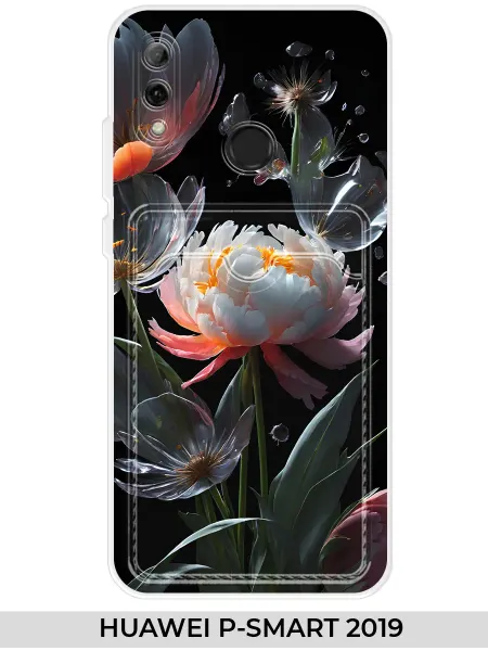 NOOTO Чехол с карманом на Huawei P-Smart 2019