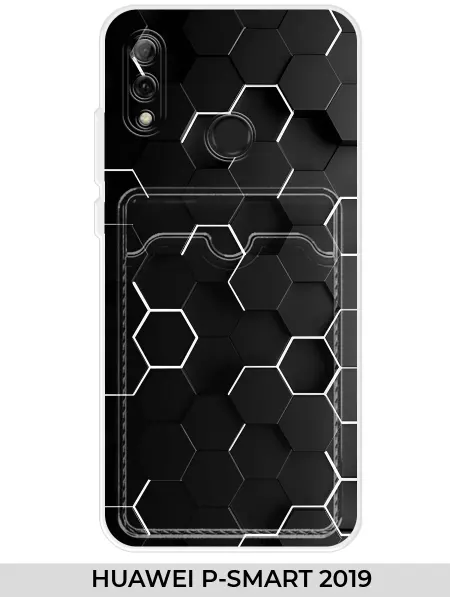 Huawei Чехол с карманом на P-Smart 2019