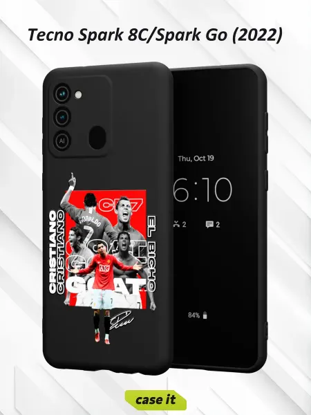 Case it Чехол на Tecno Spark 8C GO 2022 принт