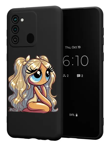 FACTORIA Чехол на Tecno Spark 8C GO 2022 с принтом Сердечки