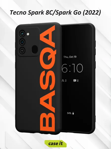 Case it Чехол на Tecno Spark 8C GO 2022с принтом BASQA
