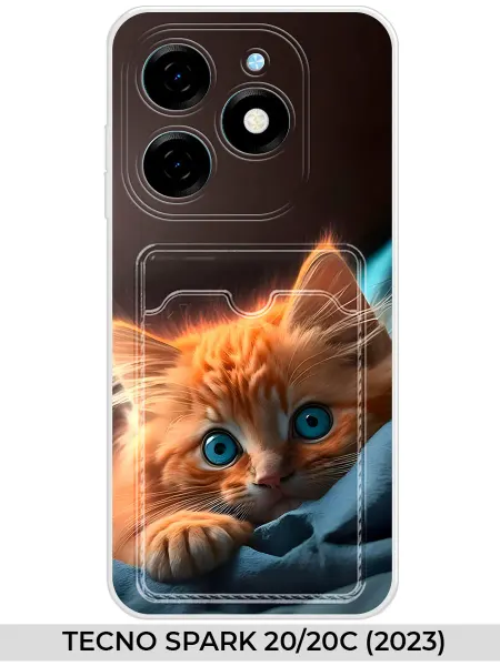 TECNO Чехол с карманом на SPARK 20_20С 2023