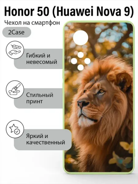 2Case Чехол с принтом Honor 50