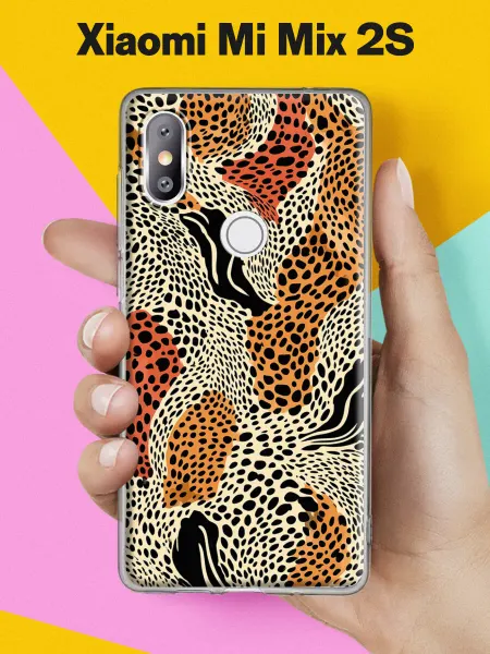Xiaomi Чехол на Mi Mix 2S с принтом Дикий узор