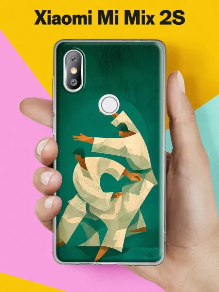 Xiaomi Чехол на Mi Mix 2S с принтом Танец в изумрудных тонах