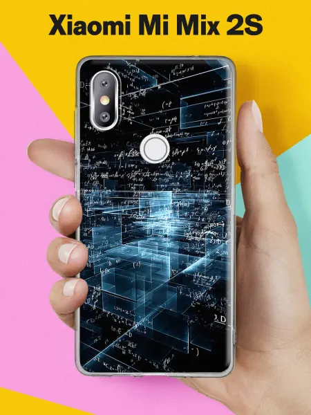 Xiaomi Чехол на Mi Mix 2S с принтом Математическая матрица