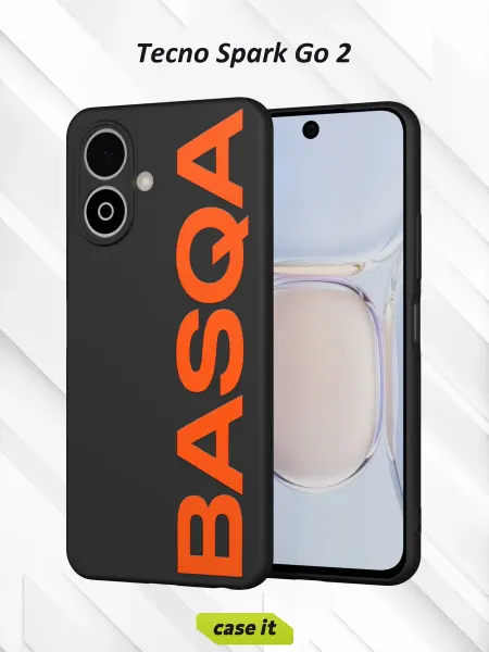 Case it Чехол на Tecno Spark Go 2с принтом BASQA