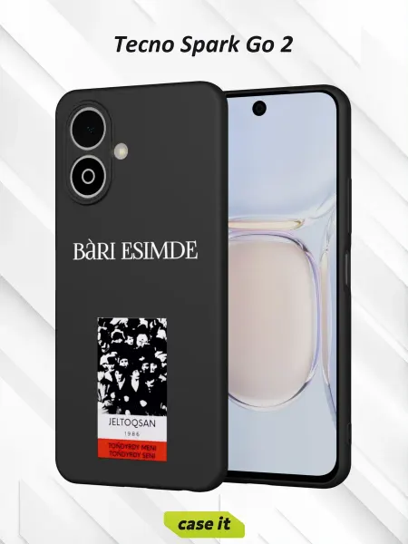 Case it Чехол на Tecno Spark Go 2с принтом BÀRI ESIMDE