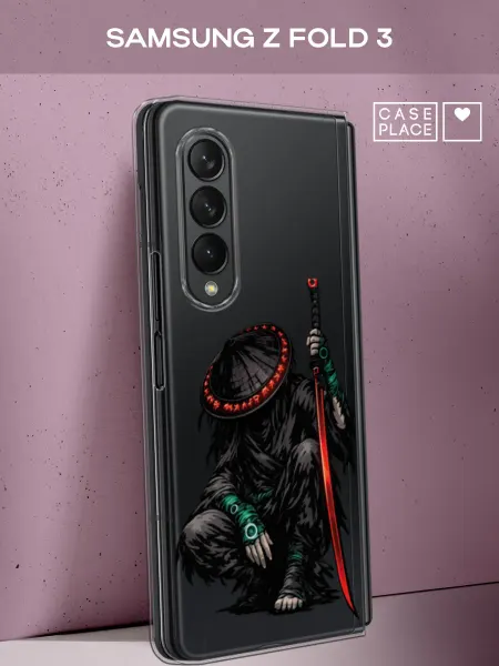 Samsung Чехол на Z Fold 3 самурай