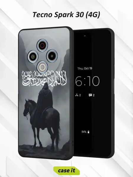 Case it Чехол на Tecno Spark 30 4Gс принтом всадник на коне