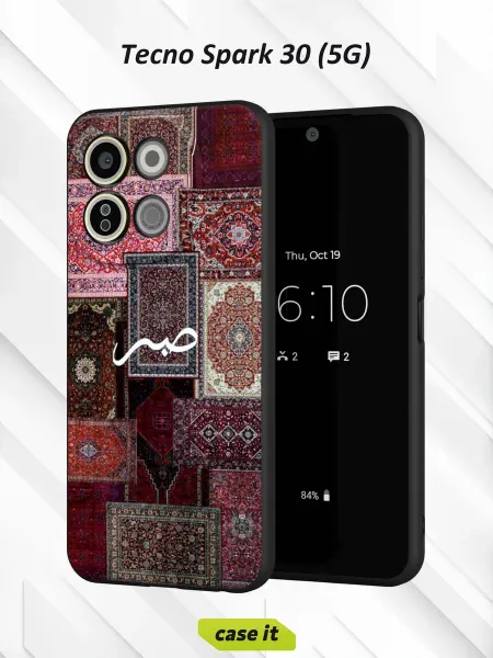 Case it Чехол на Tecno Spark 30 5Gс принтом Sabr